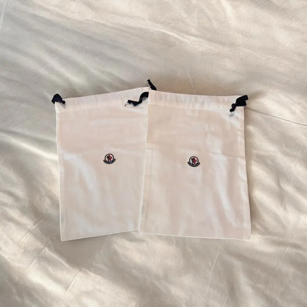 8 Designer Sneaker Shoe Dust Bag Moncler Saint Laurent Tom Ford Prada - Picture 9 of 16